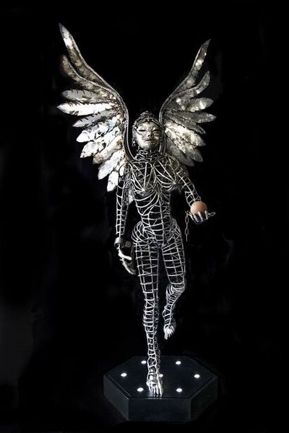 Angel of Africa - a Sculpture & Installation Artowrk by Tony D`Amico DNTT